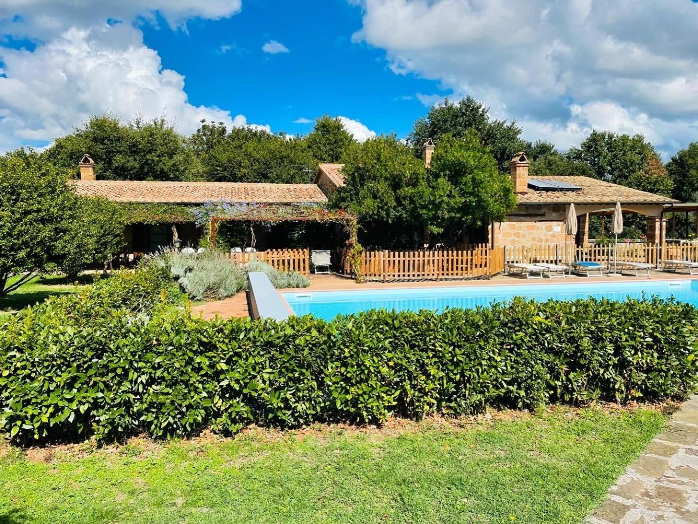 Agriturismo Eco-Bio Villa Vacasio Pitigliano Exterior photo